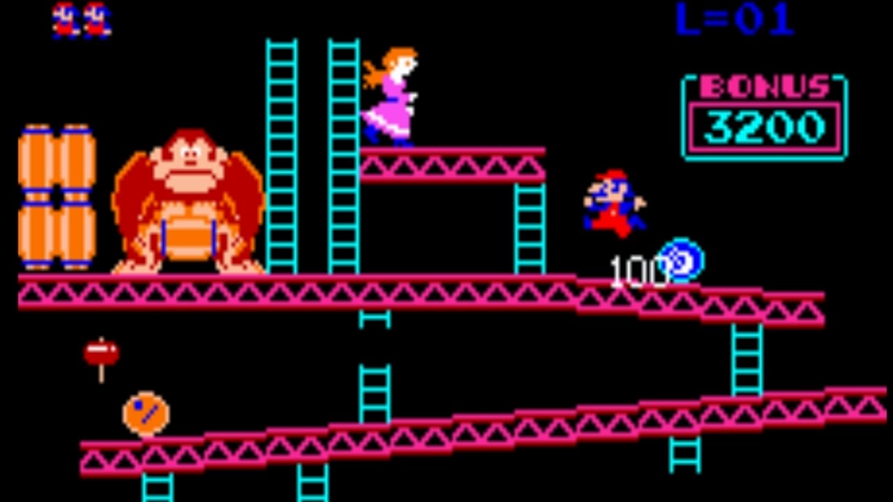 2 Primeiro Donkey Kong, lançado em 1981.