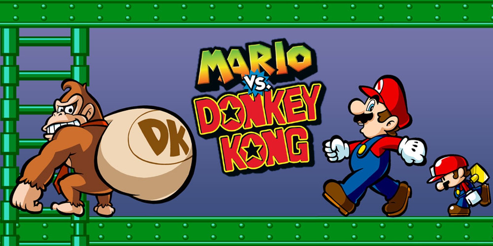 7 A rivalidade entre Mario e Donkey Kong ganha uma franquia em Mario vs Donkey Kong(2004)